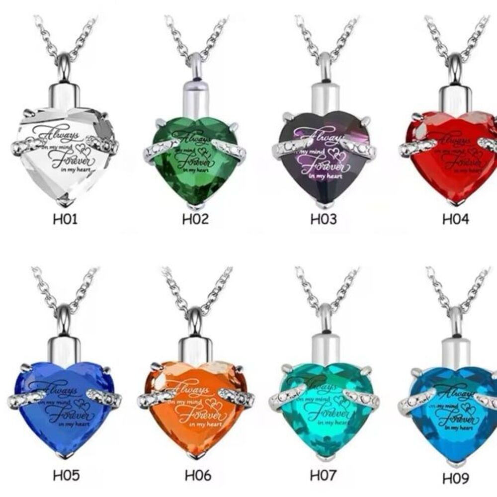 abigail&bleu 1PC Vintage Cross Cremation Bone Ashes Urn Pendant Necklace Retro